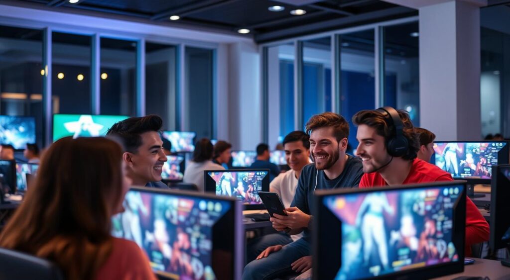 interaksi sosial dalam game multiplayer